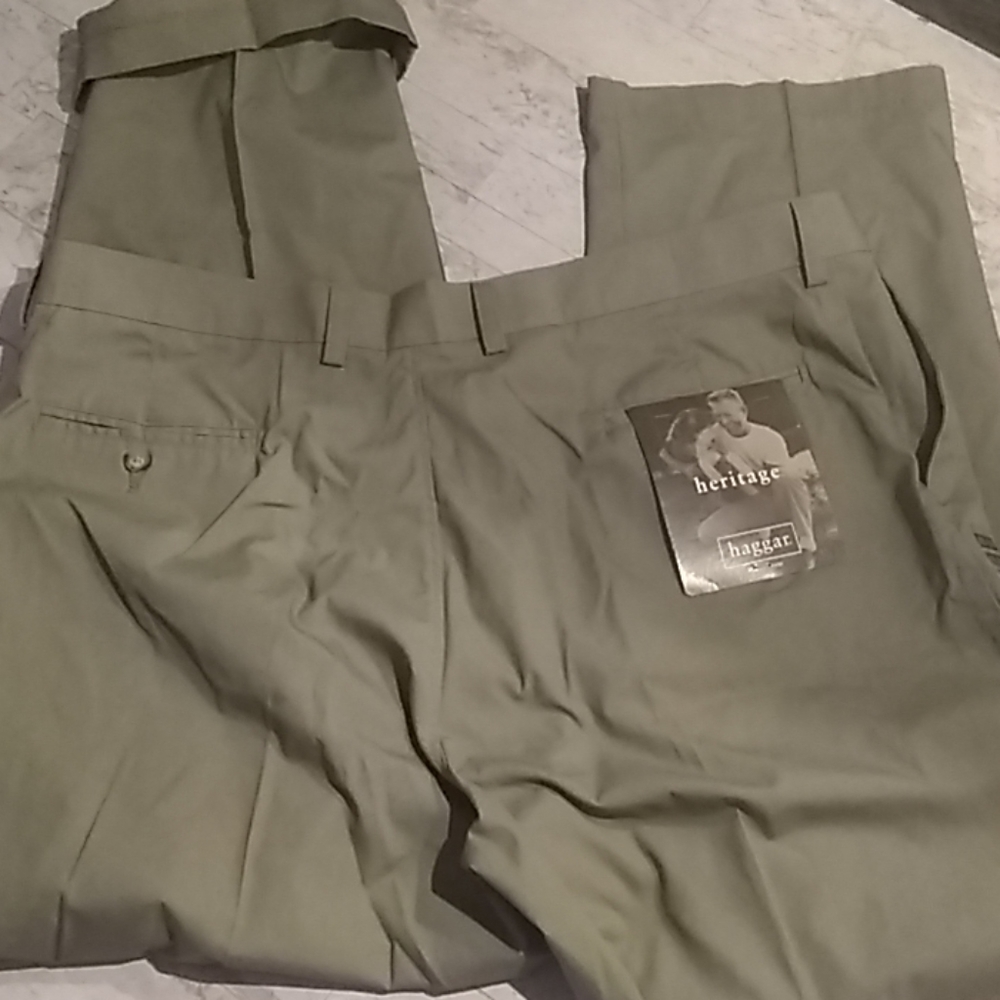 🆕NWT Haggar heritage chinos